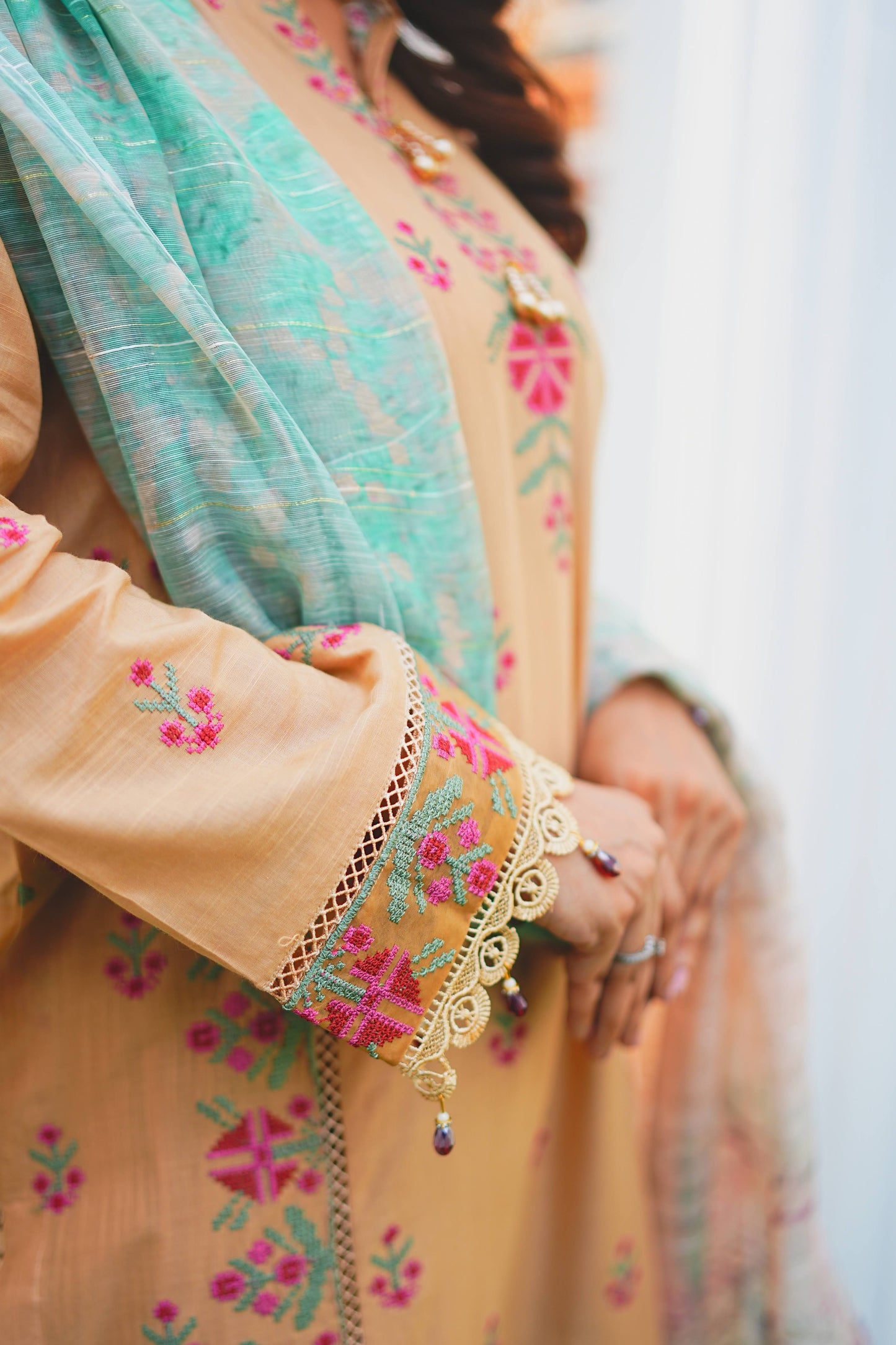 Silk & Stories Luxury Heavy Embroidered 3PC