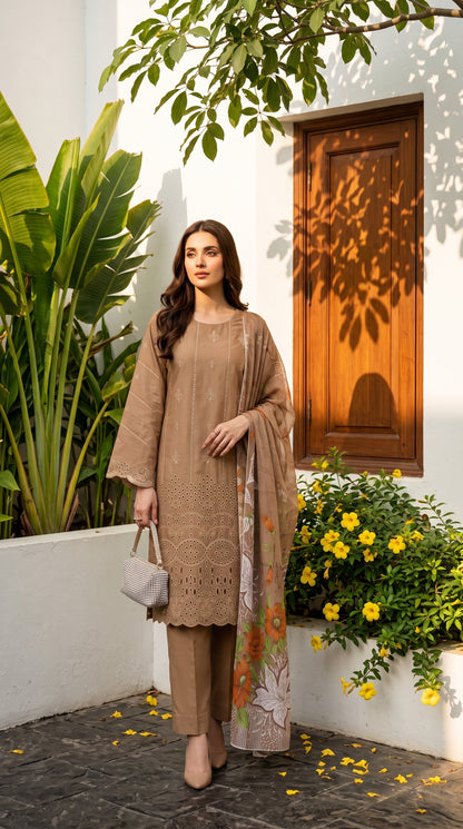 Dream Stone By Anaya Noor Full Heavy Emb Viscose 3PC