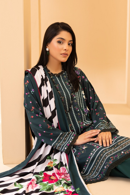 Motifz Premium Printed Linen 3PC