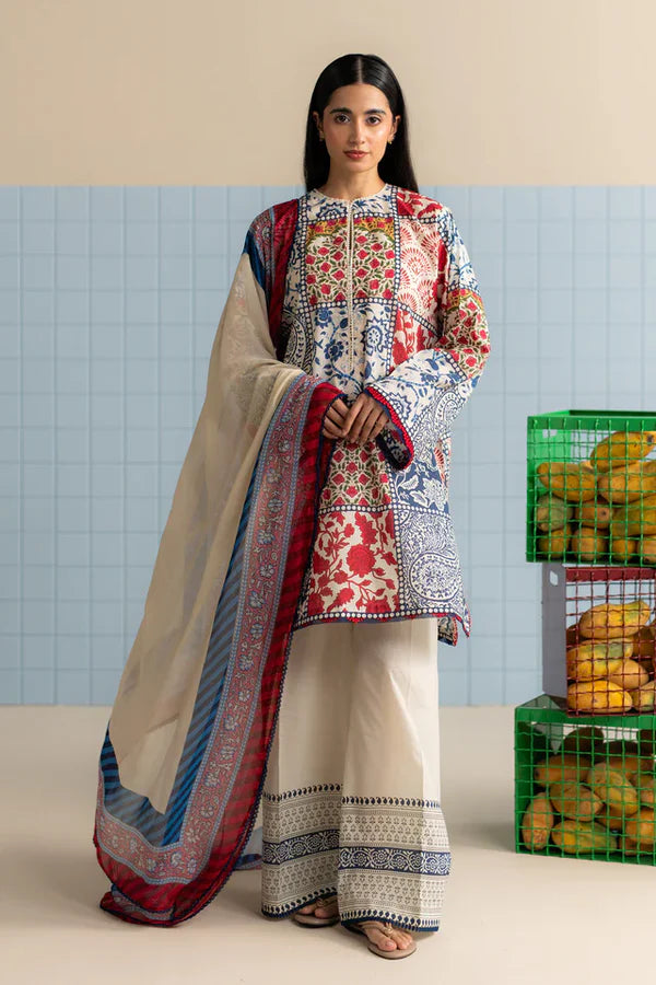 Coco By Zara Shahjahan Printed Lawn 3PC