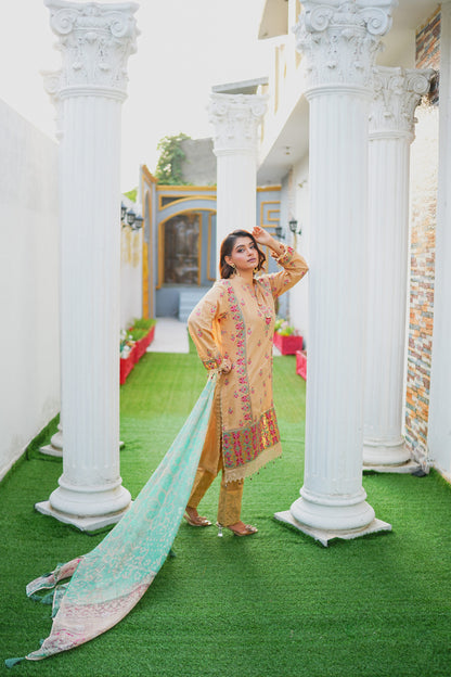 Silk & Stories Luxury Heavy Embroidered 3PC