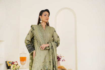 Riwayat-e-Sardi By Anaya Noor Emb Linen 3PC