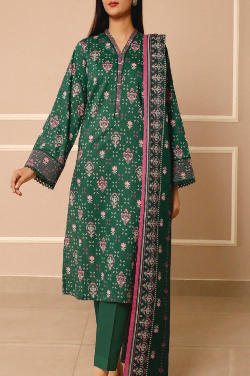 Saya Premium Printed Lawn 3PC