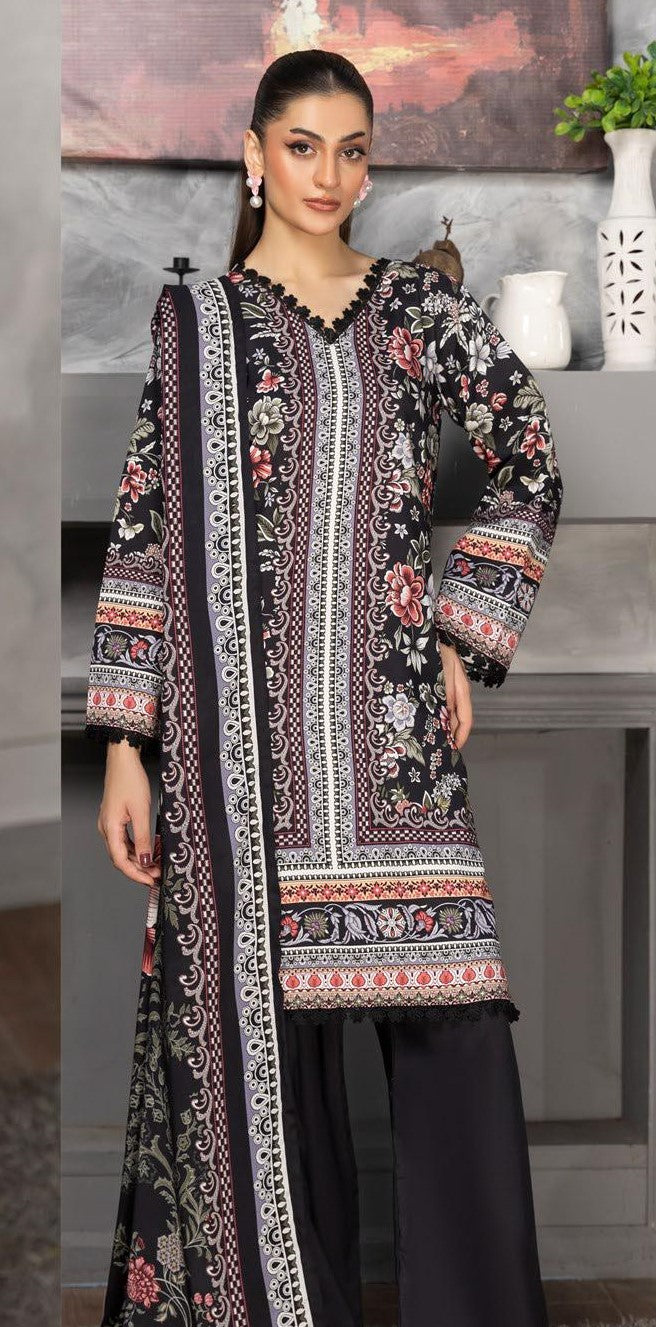 Rang Preet Digital Printed Linen 3PC