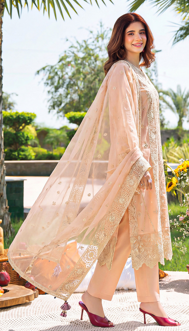 Nasheman By Anaya Noor Exclusive Heavy Emb Lawn 3PC