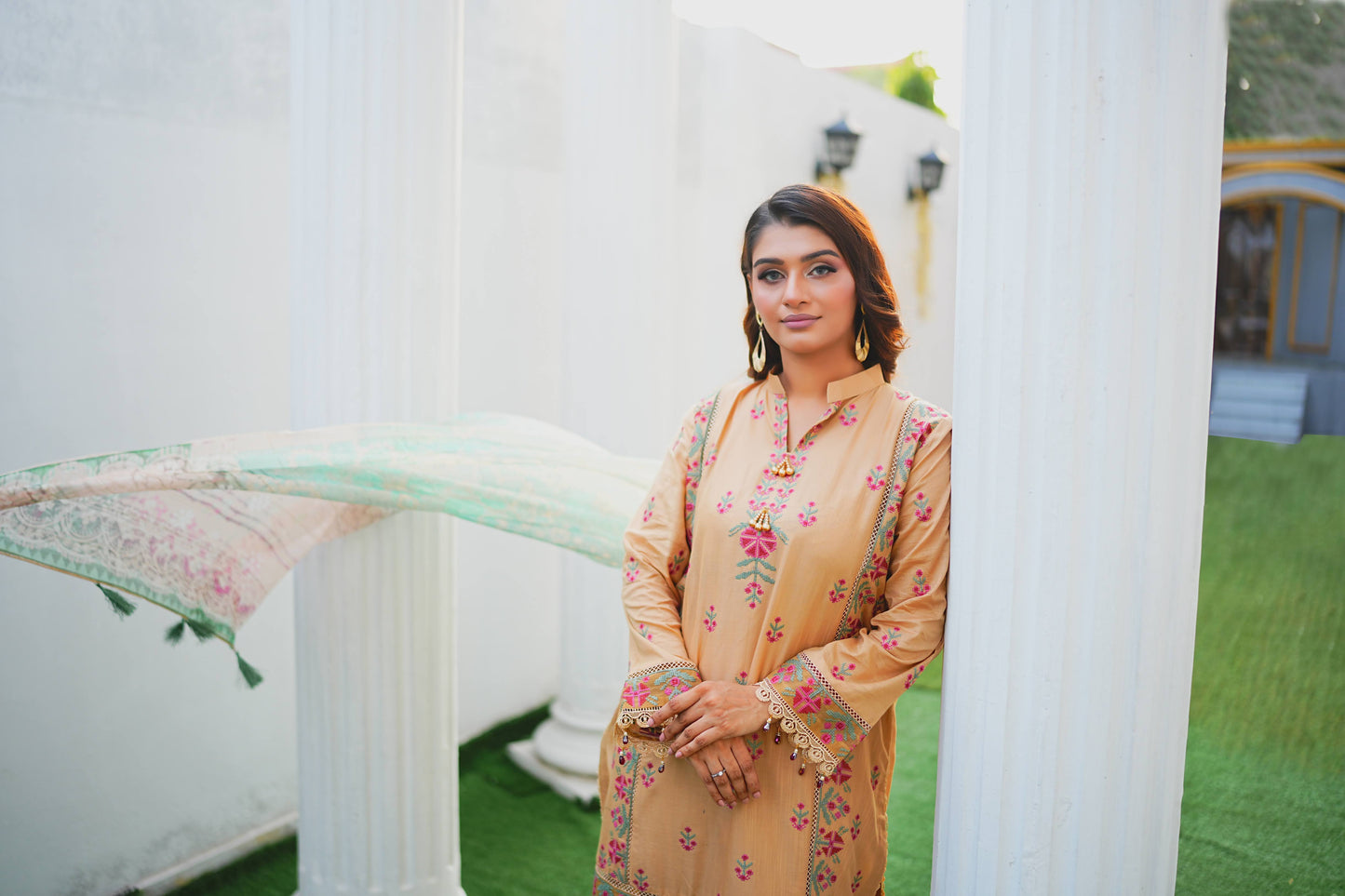 Silk & Stories Luxury Heavy Embroidered 3PC