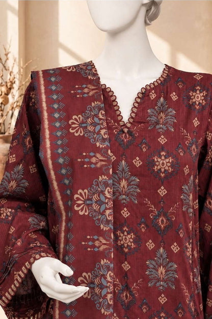 MTJ Premium Printed Textured Viscose 3PC