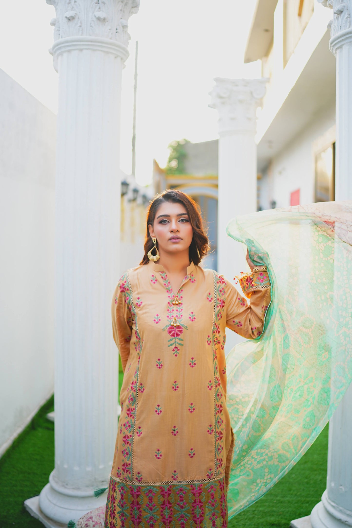 Silk & Stories Luxury Heavy Embroidered 3PC