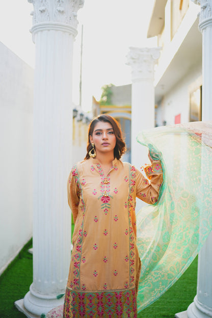 Silk & Stories Luxury Heavy Embroidered 3PC