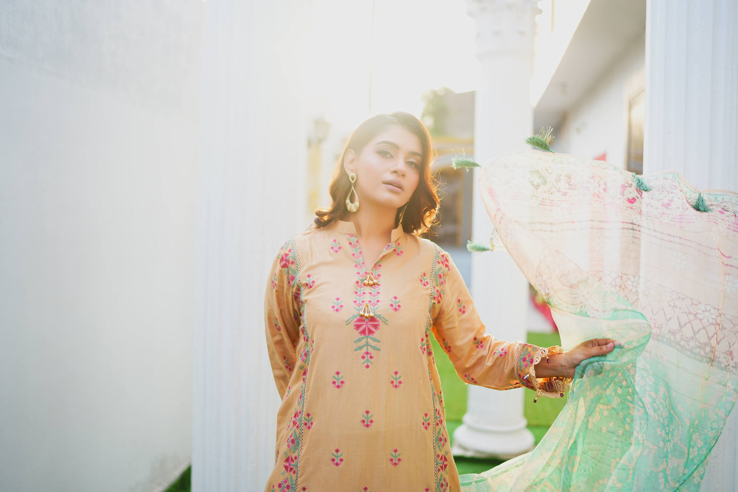 Silk & Stories Luxury Heavy Embroidered 3PC