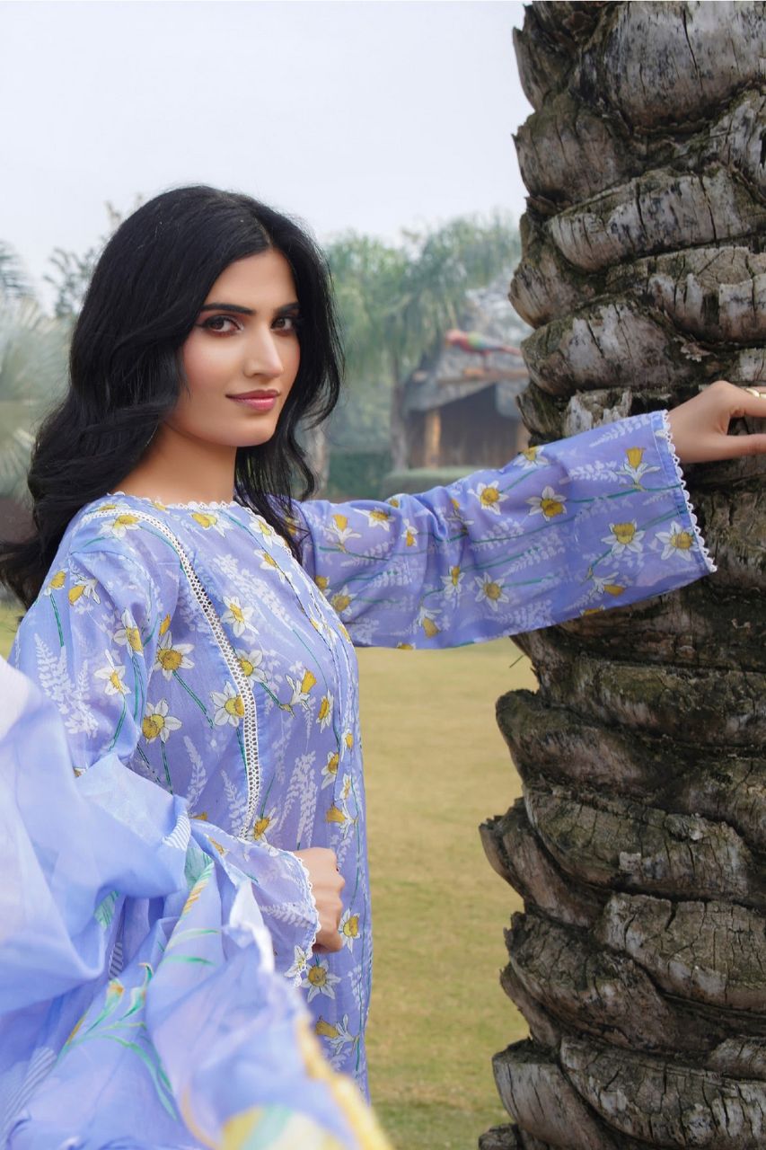 Madham By Lala Digital Printed Lawn 3PC