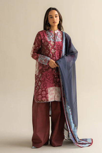 Coco By Zara Shahjahan Printed Lawn 3PC