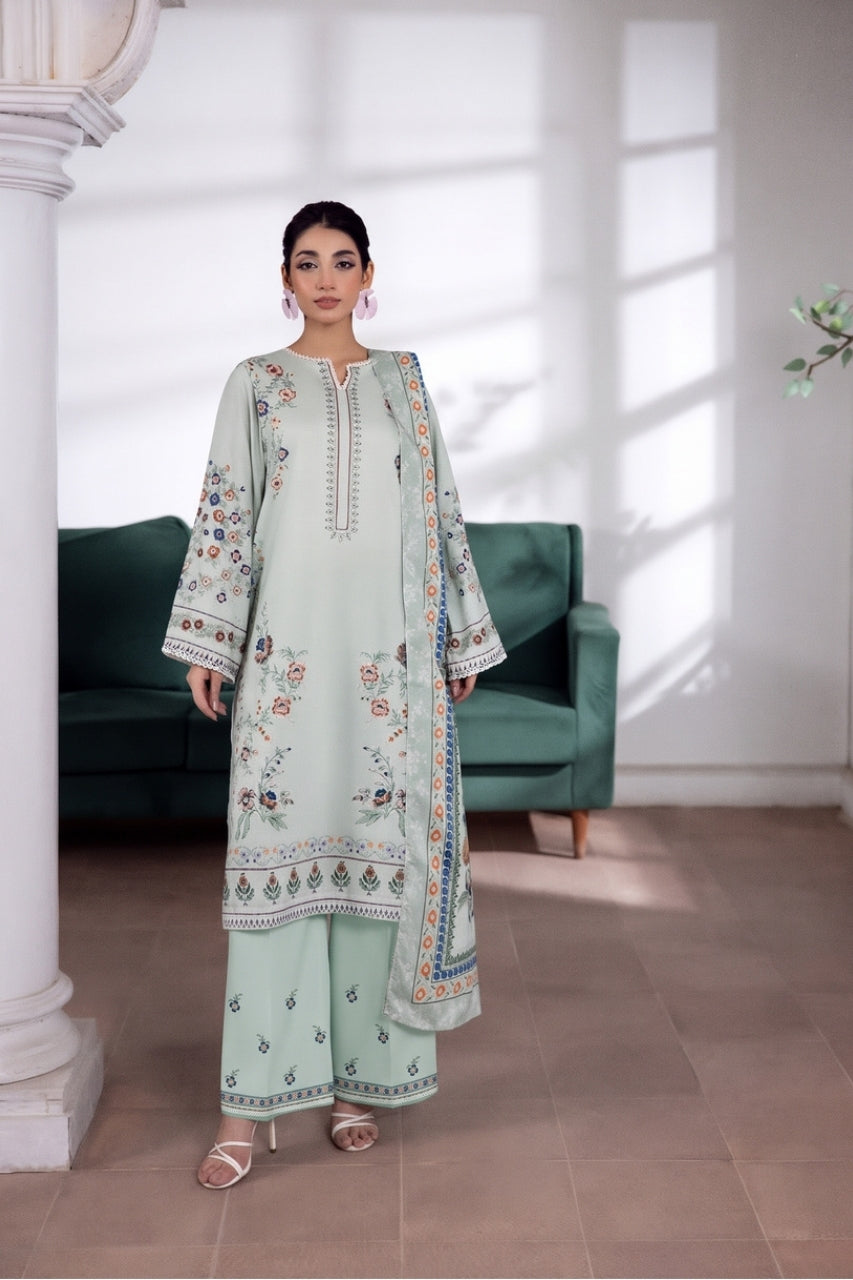 Maira By Shanaya Digital Printed Cambric Cotton 3PC