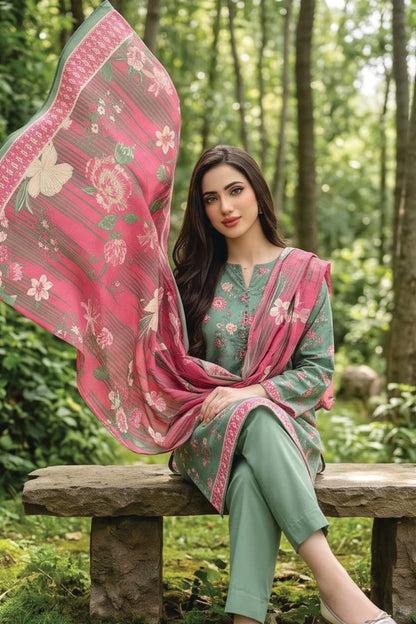 Zesh Digital Printed Khaddar 3PC
