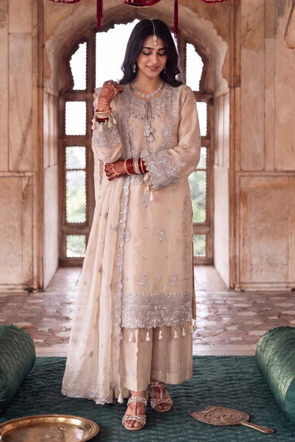 Zebaish By Dressline Luxury Un-Stitched Sheesha Silk Volume 3PC