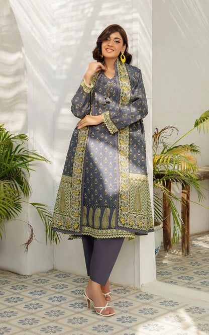 Gul Ahmed Digital Printed Lawn 3PC