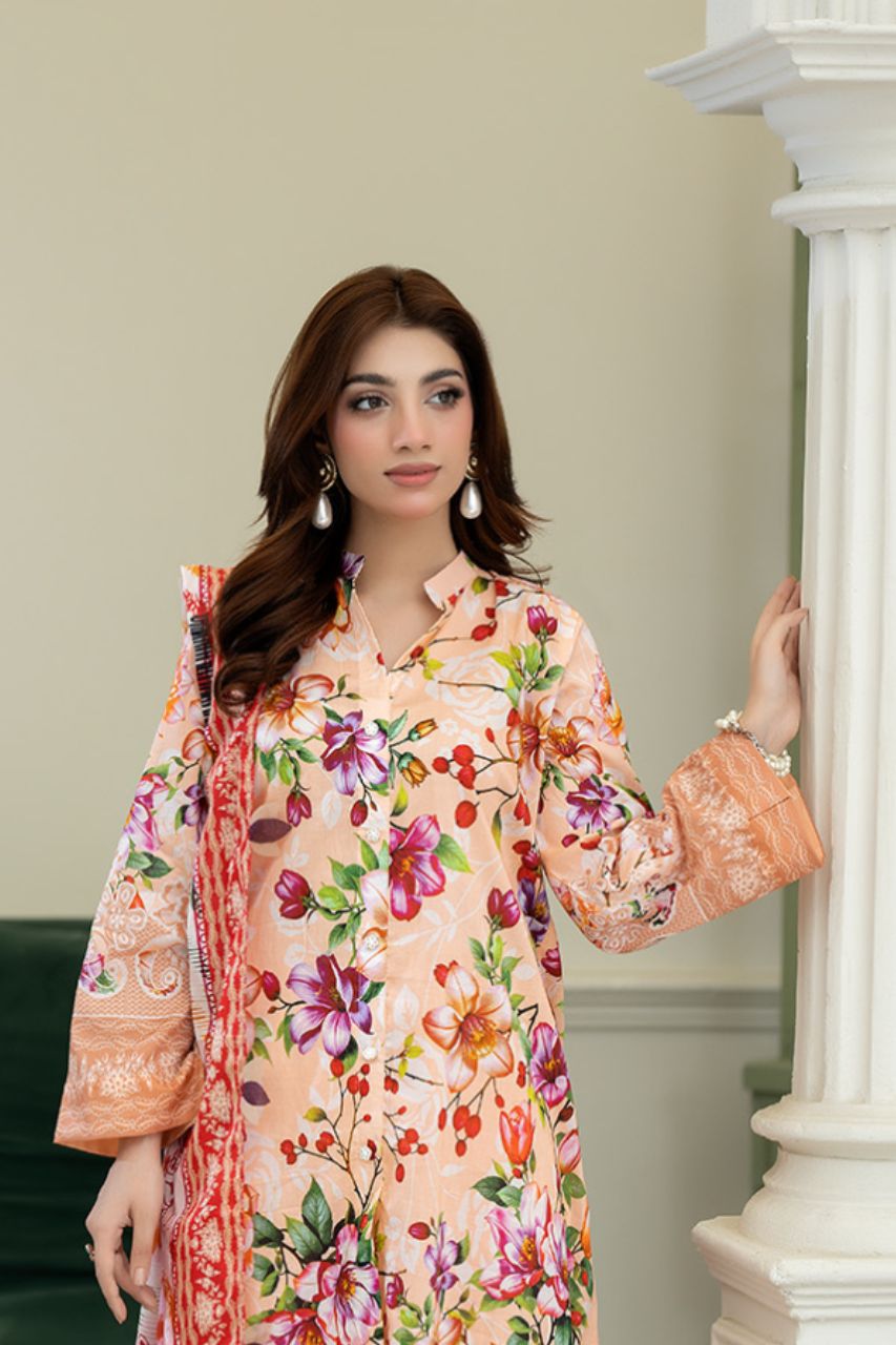 Tabasum By Paltar Premium Printed Lawn 3PC