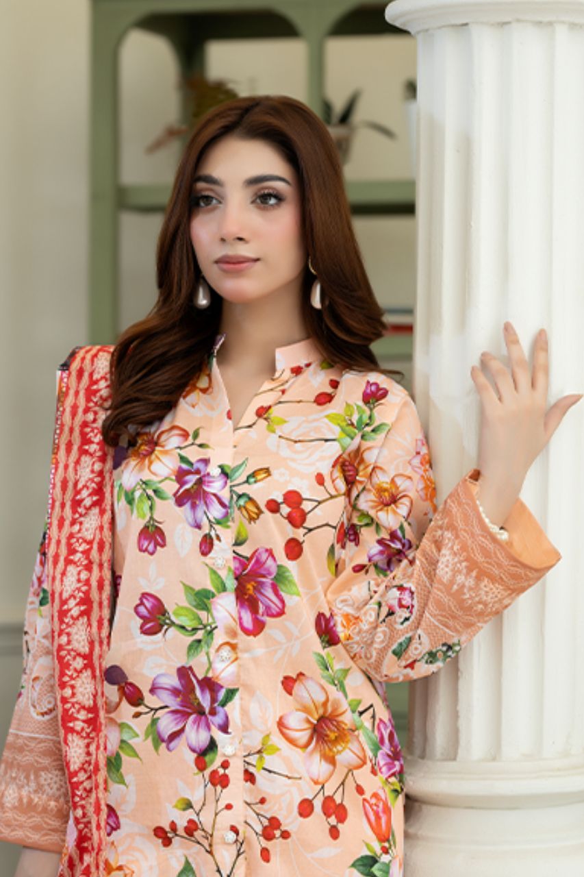Tabasum By Paltar Premium Printed Lawn 3PC