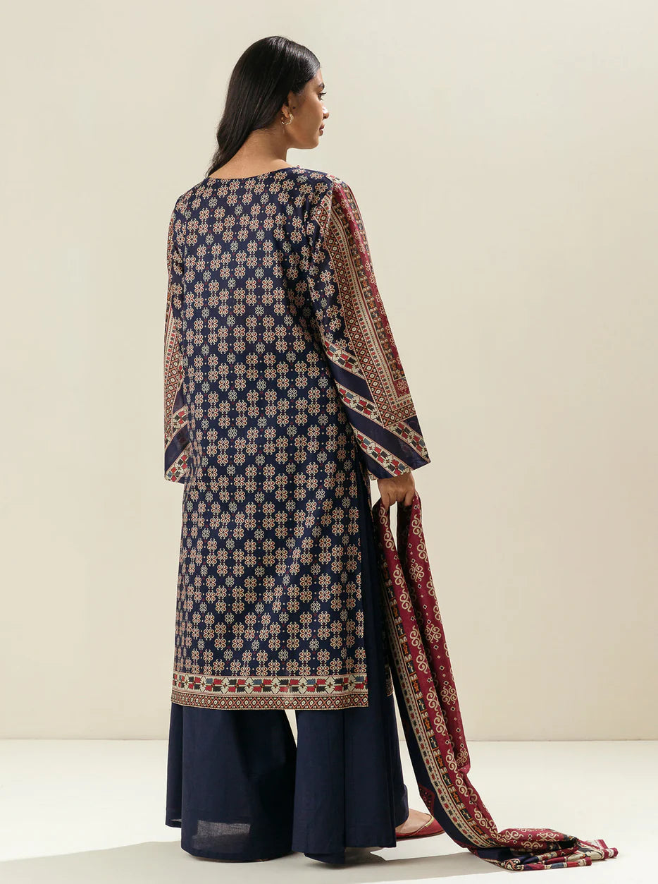 Beechtree Digital Printed Lawn 3PC
