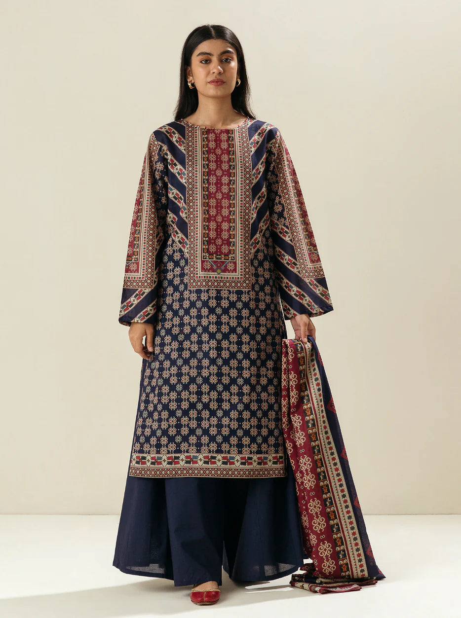 Beechtree Digital Printed Lawn 3PC