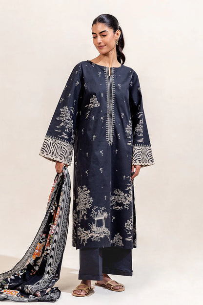 Beechtree Digital Printed Lawn 3PC