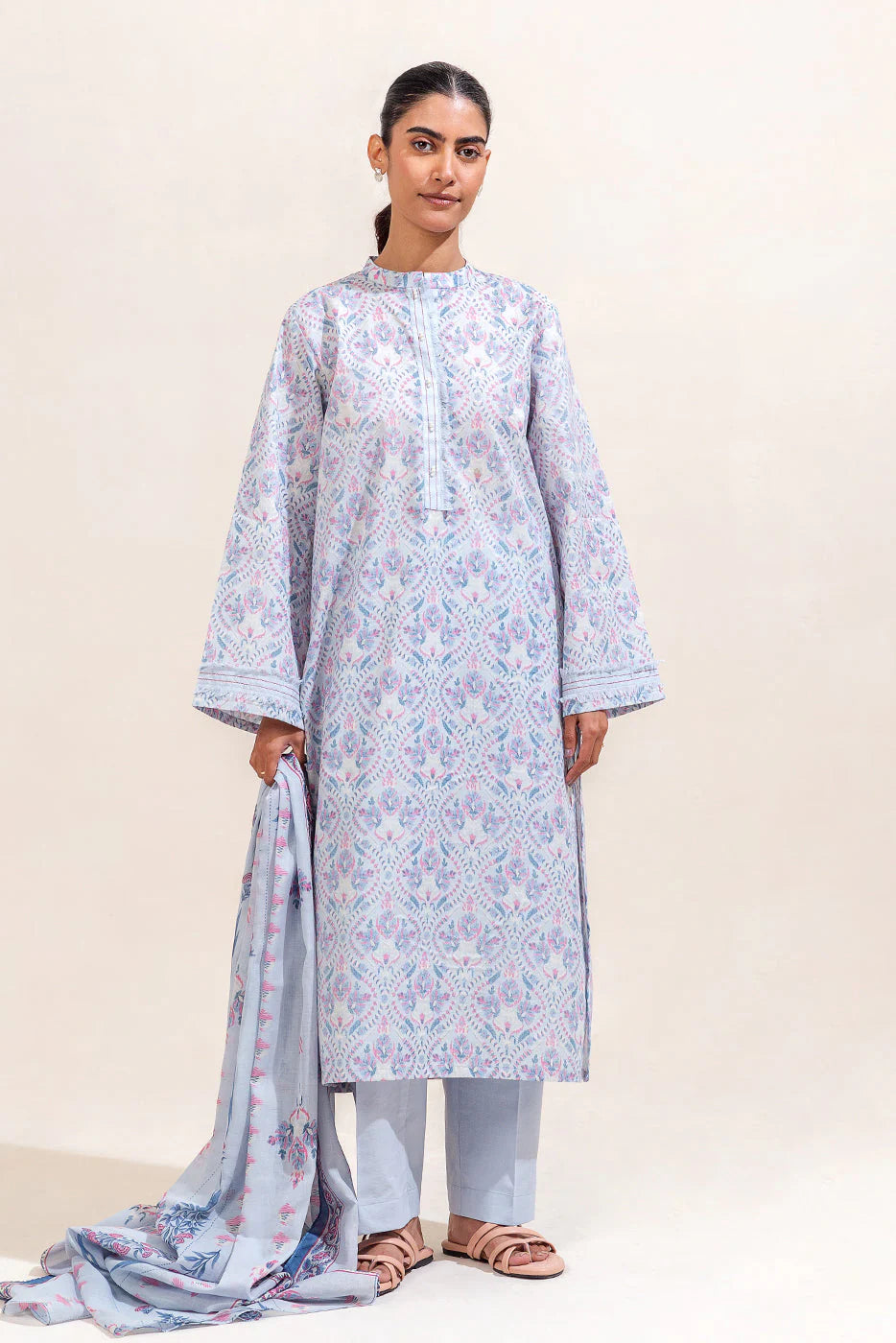 Beechtree Digital Printed Lawn 3PC