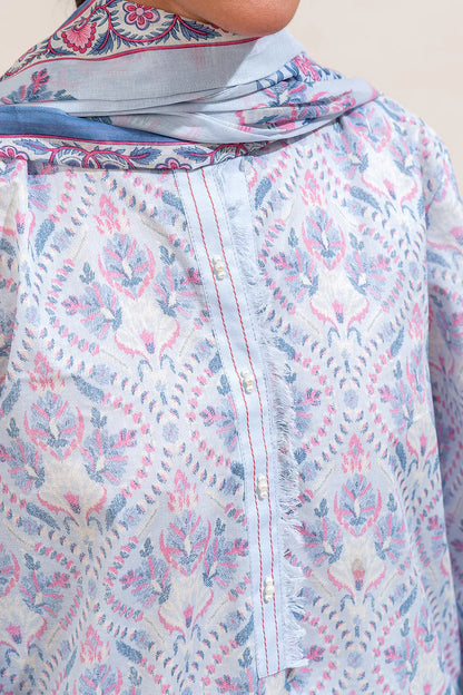 Beechtree Digital Printed Lawn 3PC