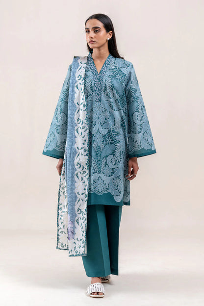 Beechtree Digital Printed Lawn 3PC