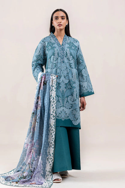 Beechtree Digital Printed Lawn 3PC
