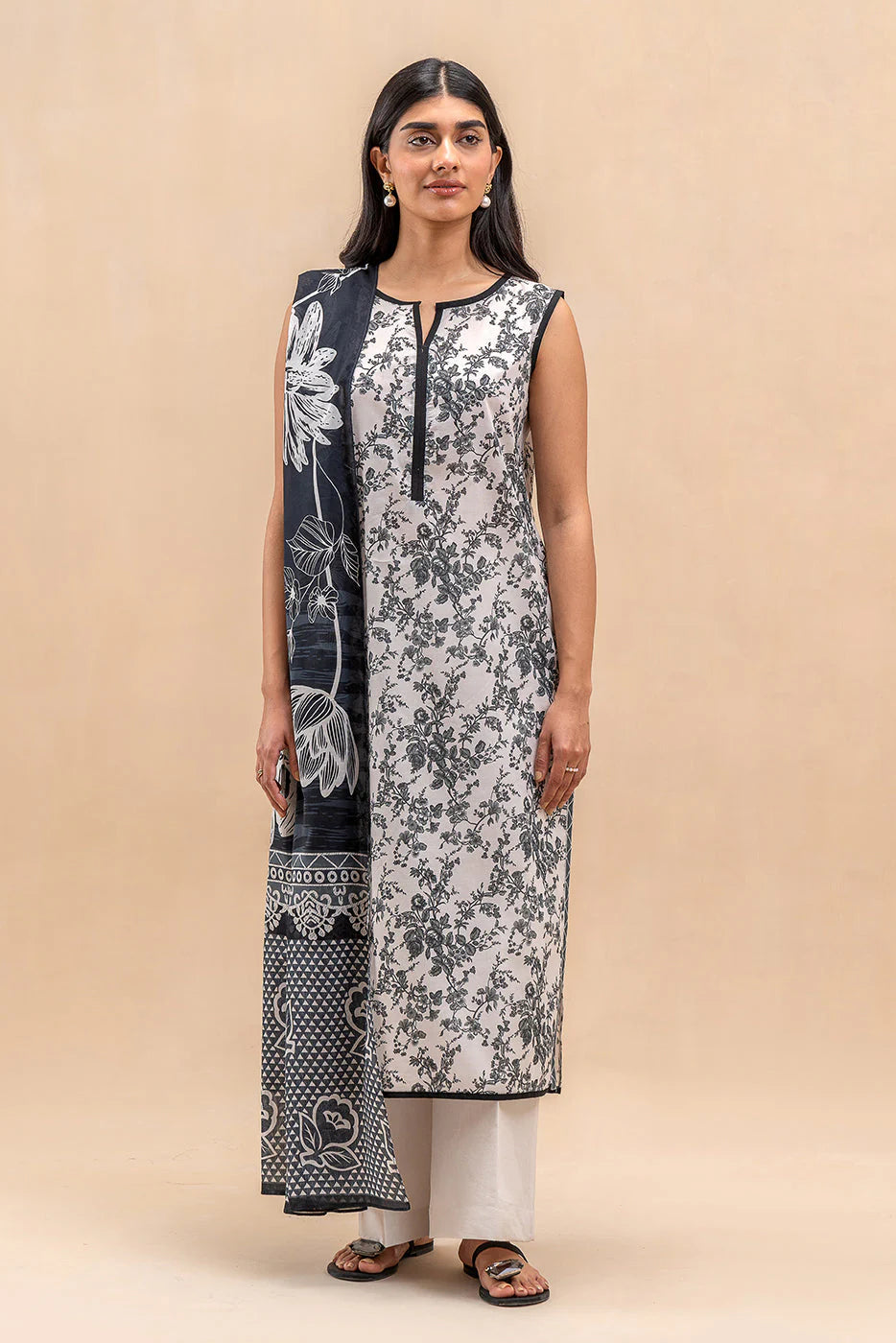Beechtree Digital Printed Lawn 3PC