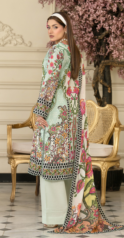 Raiha Premium Printed Lawn 3PC