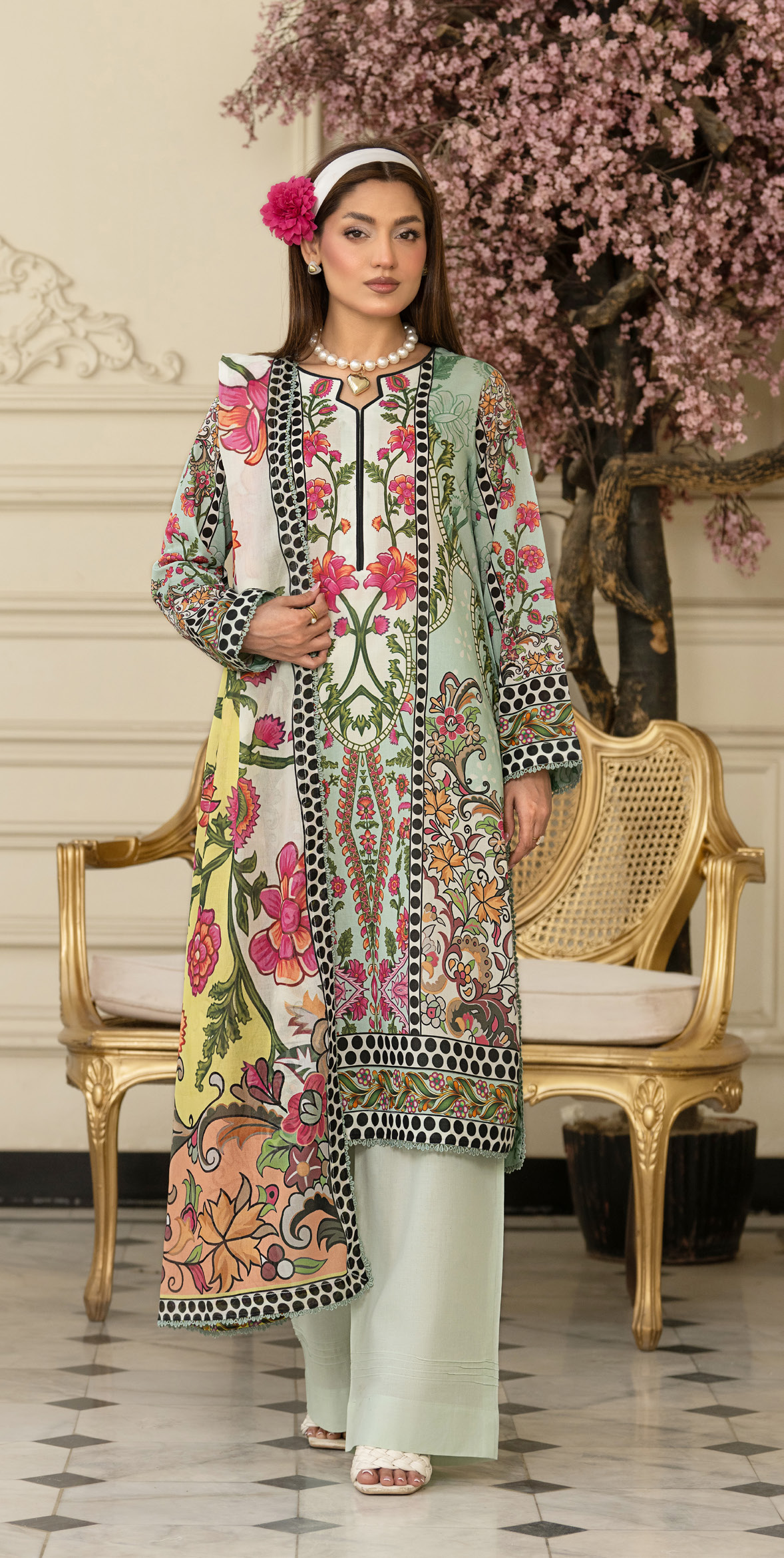 Raiha Premium Printed Lawn 3PC
