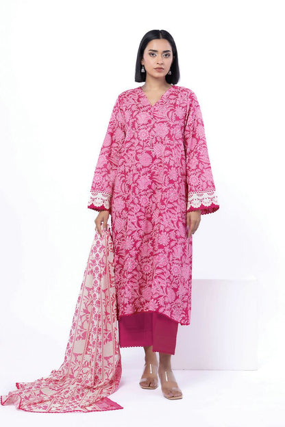 Khaadi Digital Printed Lawn 3PC
