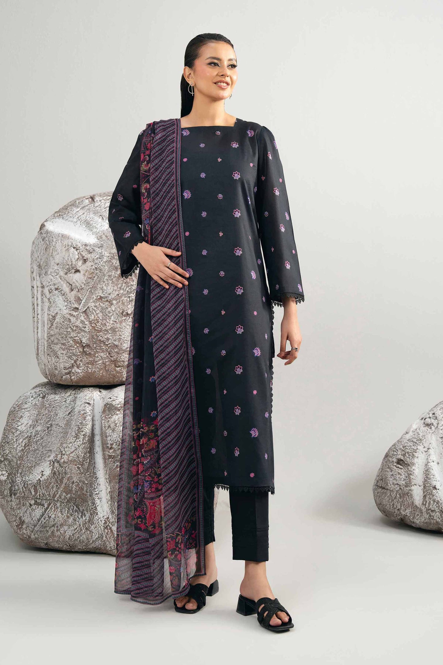 Nishat Digital Printed Lawn 2PC