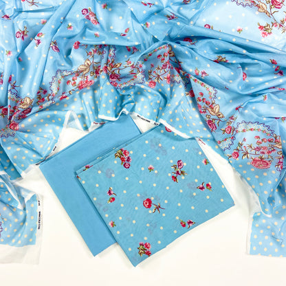 Kayseria Digital Printed Lawn 3PC