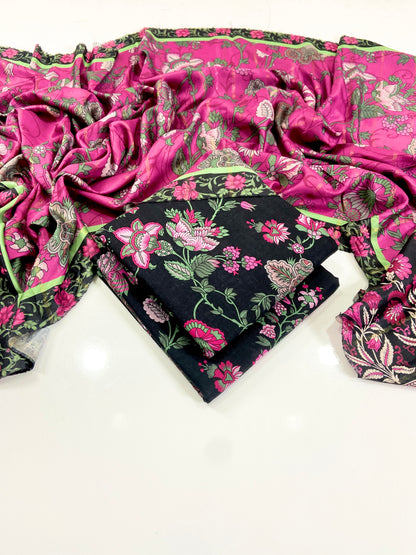 Elegance By Anaya Noor Printed Khaddar 3PC