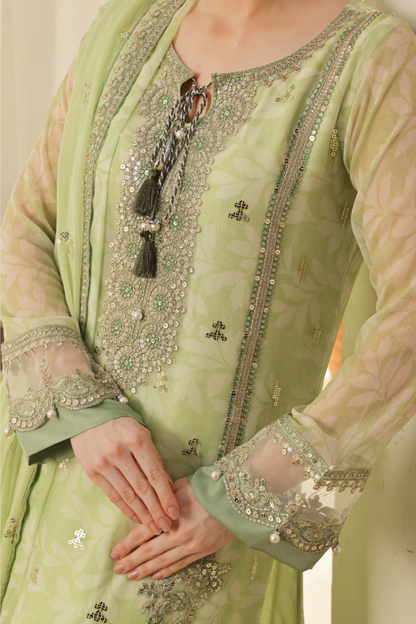 Fatima Bano | Dressline | Tesbeena | Chiffon-3PC