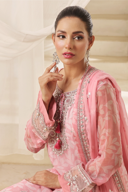 Fatima Bano | Dressline | Tesbeena | Chiffon-3PC