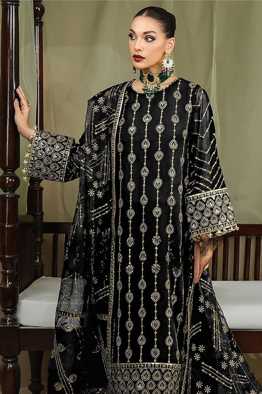 Zarmeen & Emaan Premium Emb Lawn 3PC