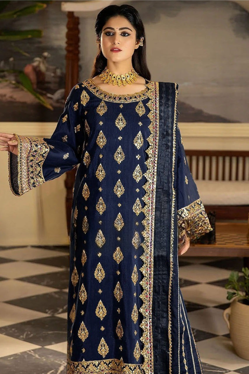 Zarmeen & Emaan Premium Emb Lawn 3PC