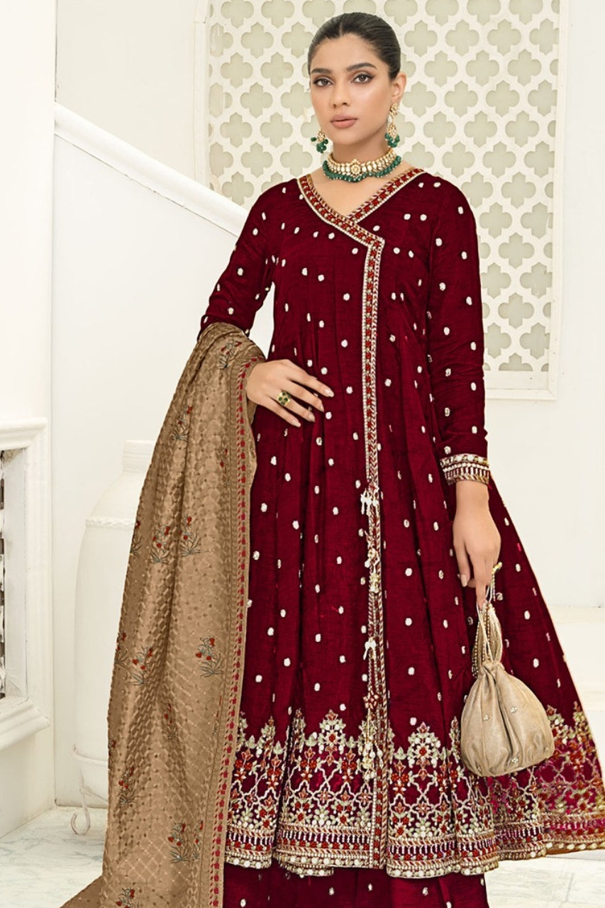 Zarmeen & Emaan Premium Emb Lawn 3PC