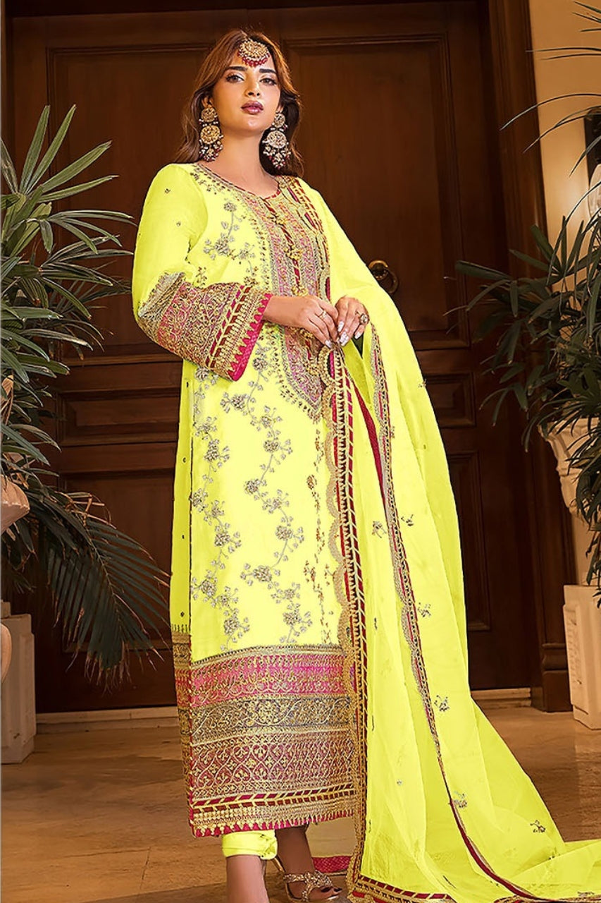 Zarmeen & Emaan Premium Emb Lawn 3PC