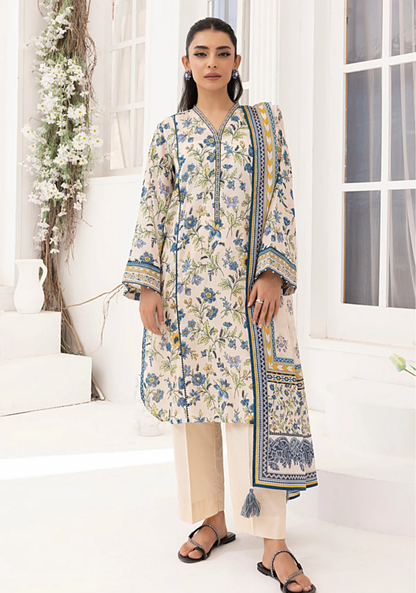 Lakhany Digital Printed Lawn 3PC