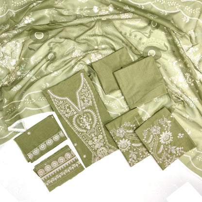 Maria B Embroidered Lawn 3PC