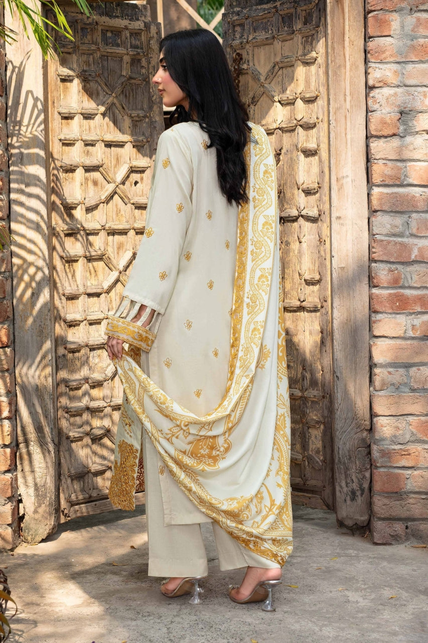 Falak By Feroza Luxury Embroidered Staple 3PC