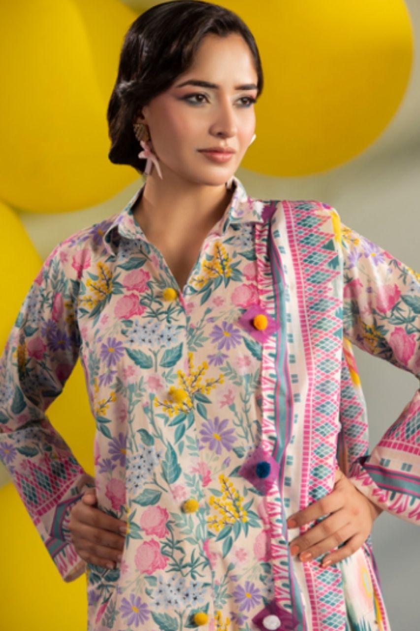 Karwaan By Paltar Premium Printed Lawn 3PC