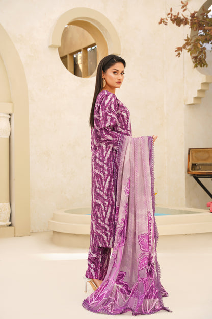 Jashn-e-Baharan By Anaya Noor Emb & Digital Printed Lawn 3PC