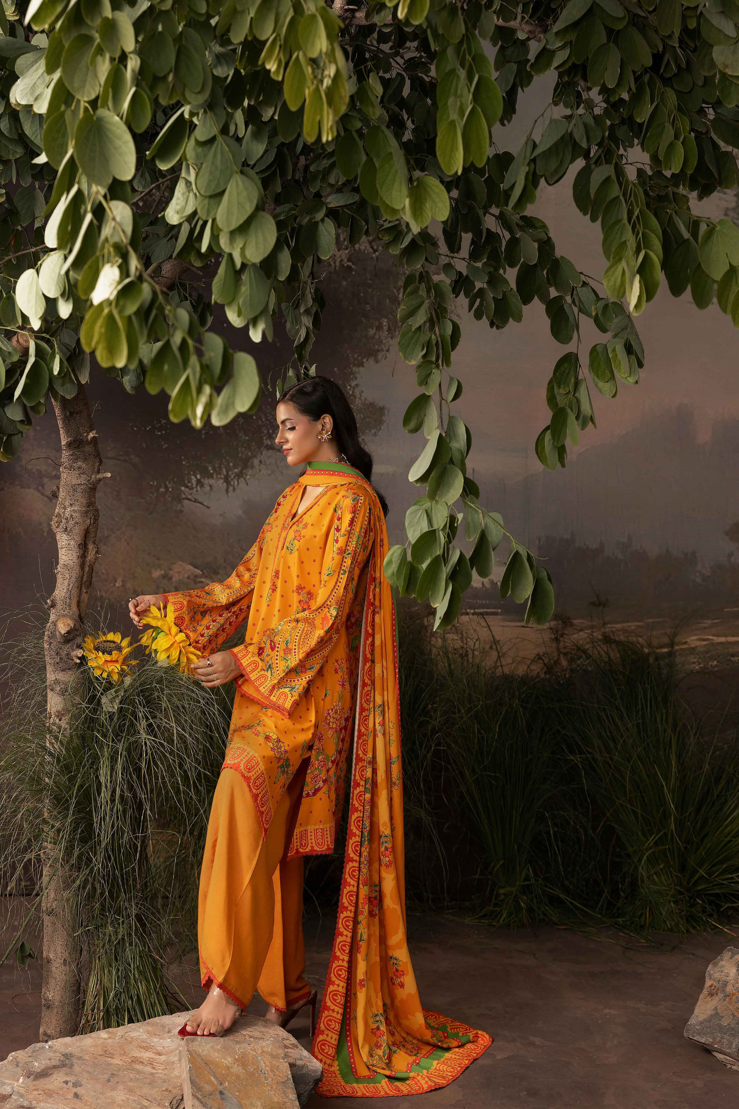 Raiha Luxury Linen 3PC