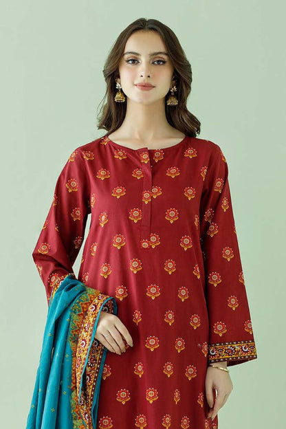 Orient Digital Printed Lawn 3PC