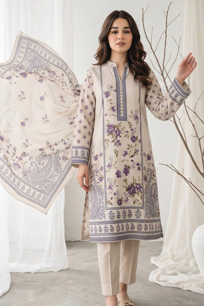 Salina By Regalia Digital Printed Khaddar 3PC